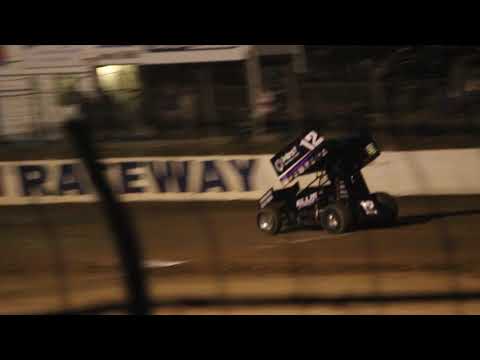 Kristy Ellis V12 360 Sprintcar A Main final, Blue Ribbon Raceway, Horsham.