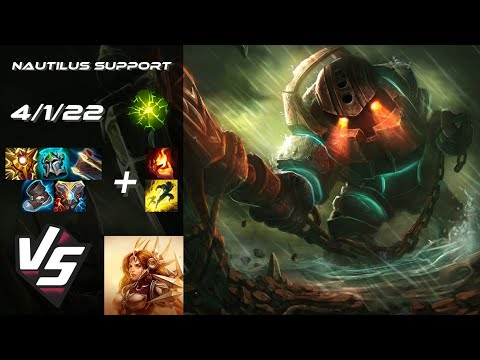 SUPPORT Nautilus vs Leona - EU Challenger Patch 14.11