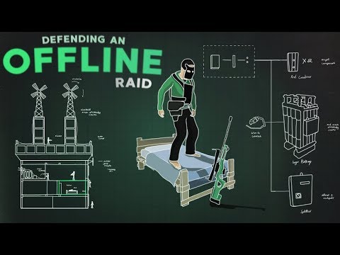 Rust - The Journey: DEFENDING an OFFLINE Raid.