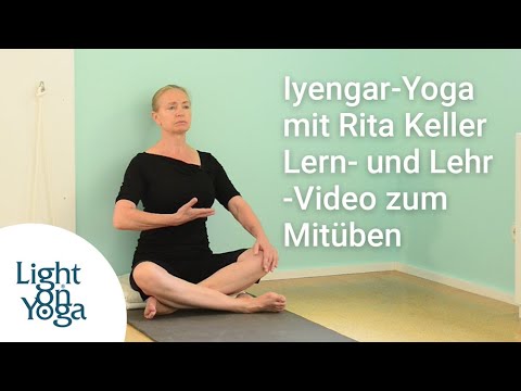 Iyengar-Yoga mit Rita Keller – Lern- und Lehr-Video zum Mitüben und Erlernen von Iyengar Yoga