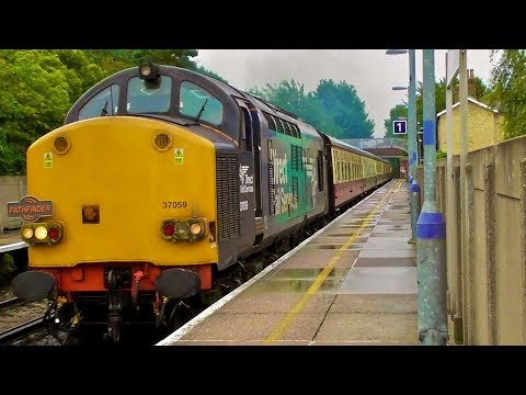 DRS 37059 & 37069 Thrash Pass Sole Street - Pathfinders "Buffer Puffer 15.0" Rail Tour