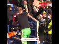 Aaron Ramsdale gives away shirt to fan after Leicester clash