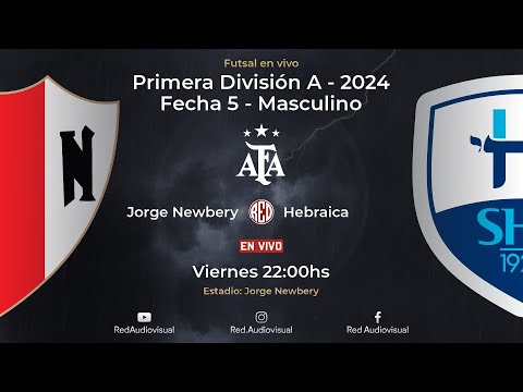 🔴 Jorge Newbery vs Hebraica - Fecha 5 - Primera División A - Futsal AFA 2024 - Masculino