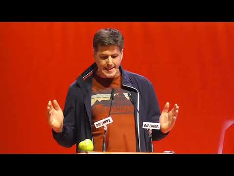 Stefan Nagel kandidiert für den Landesvorstand, auf dem Landesparteitag der LINKEN Sachsen