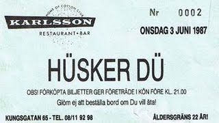 Hüsker Dü, live at Karlsson, Stockholm, 870603