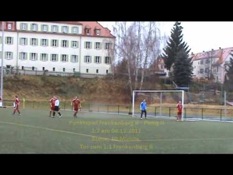 Punktspiel Frankenberg II - Penig II 1:7 am 04.12.2011