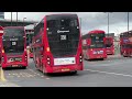 London S Buses In Action At Stratford Bus Station On 25th February 2023