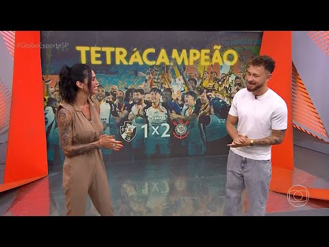 Globo Esporte - Vasco 1 x 2 Corinthians - Final da Copa do Brasil 2025