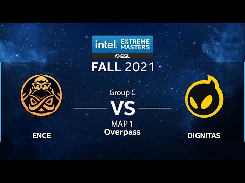 CS:GO - ENCE vs. Dignitas [Overpass] Map 1 - IEM Fall 2021 - Group A - EU