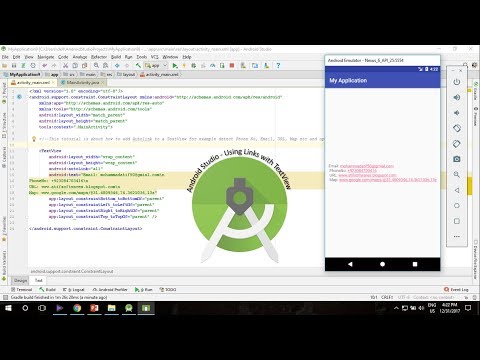 Using Links With Textview Android Studio Java
