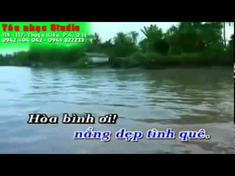 Tinh Em Bien Rong Song Dai Karaoke   Quang Le