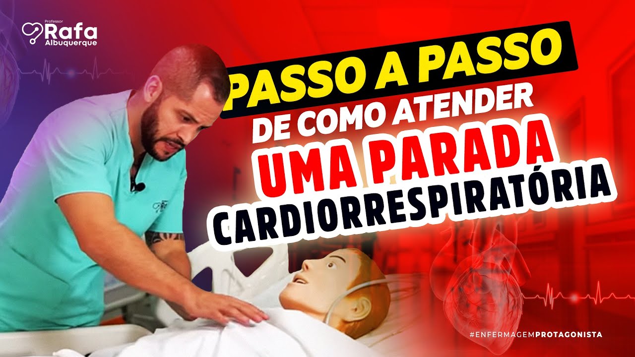 Como atender uma PARADA CARDÍACA | Passo a Passo