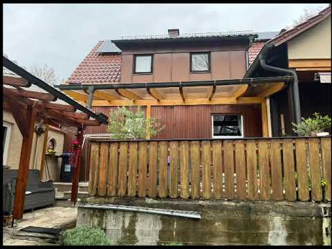 Terrassenüberdachung als Glasdach