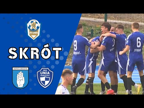 Skrót meczu ⚽ Noteć Łabiszyn - Unia Wąbrzeźno | 21 kolejka | 4 LIGA #piłkanożna #4liga