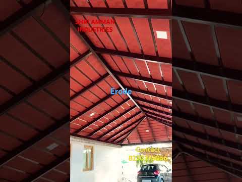 Double tile roof #civil #construction #roofstructure #constructionindustry #shortvideo #house