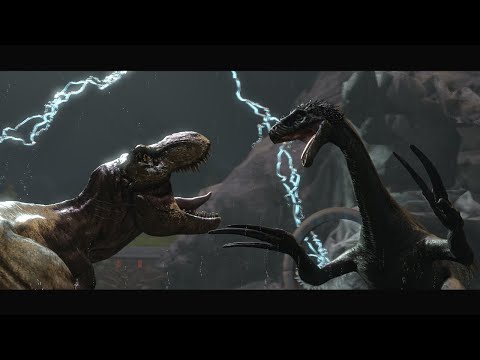 [SFM] Rexy VS Therizinosaurus