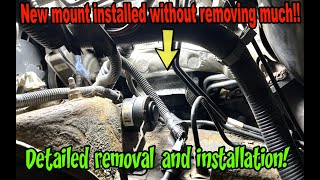 How to Remove and Install a Motor Mount In A 07-14 Chevy Suburban, Tahoe, Silverado, GMC Sierra, Yuk