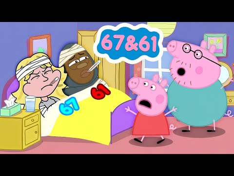 Peppa Family save 61 and 67 Meme - Peppa Parody Animation