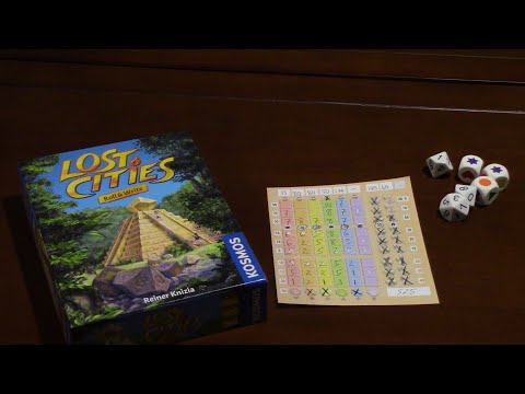 Jeremy Reviews It... - Lost Cities Roll & Write