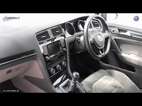 CMG VW SLIGO:141D24224 VW Golf 1.6TDI Highline 105BHP Limestone Grey Metallic / Alcantara