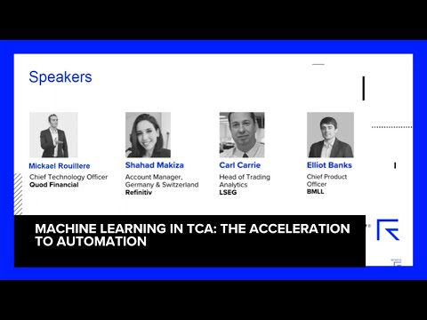 Machine Learning in TCA: the acceleration to automation