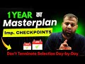 1 Year PLAN For NEET 2026 ️ Imp CHECKPOINTS MR Sir