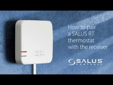 How to re-pair SALUS RT Thermostat with Receiver