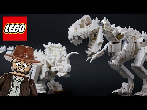 Vidéo LEGO Ideas 21320 : Les fossiles de dinosaures