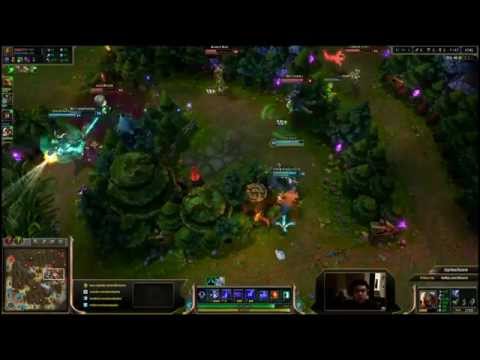 Scarra playing zed mid 8