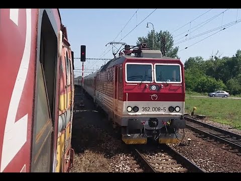 Travelling on a train in Slovakia / Trenes en Eslovaquia