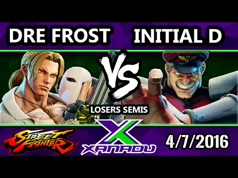 F@X 144 - Dre Frost (Vega) Vs. Initial D (Bison) SFV Losers Semis - Street Fight 5