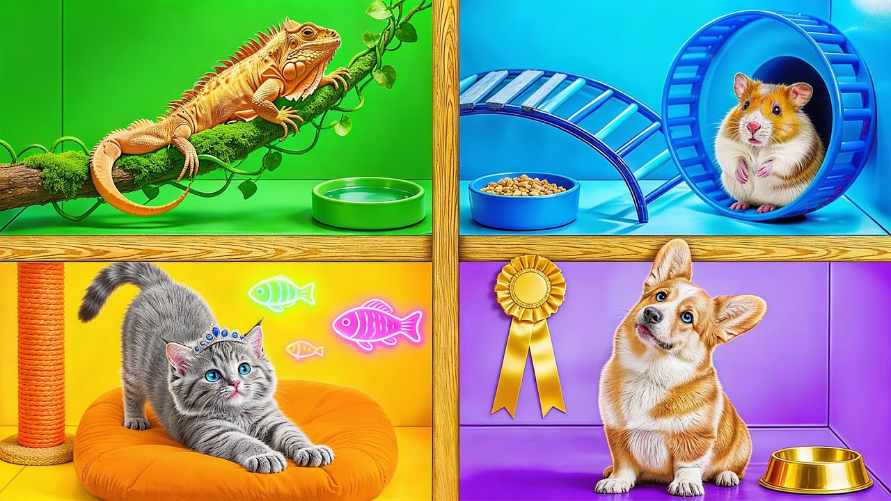 私たちはペットのためのハウスを建てます | クレイジーチャレンジ Trend DO Challenge