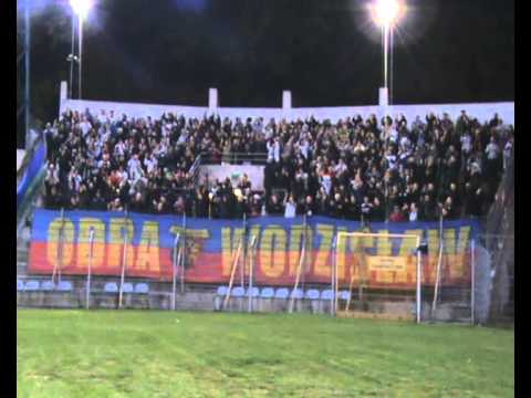 Odra Opole - Odra Wodzisław Śląski  Doping kibiców Odry Wodzisław [1]