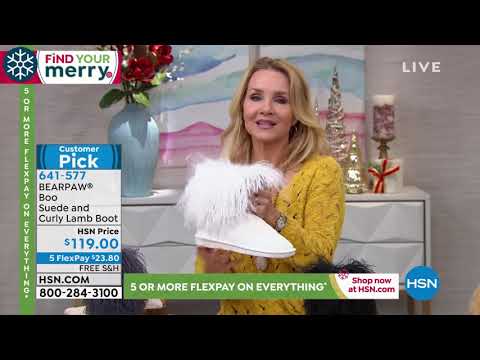 HSN | BEARPAW Footwear 12.09.2019 - 07 AM
