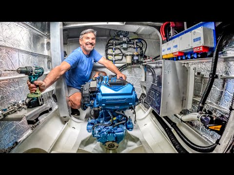 You Won’t Believe This Transformation (ENGINE ROOM BUILD!) 🤯  Aluminum Catamaran Build Pt. 52