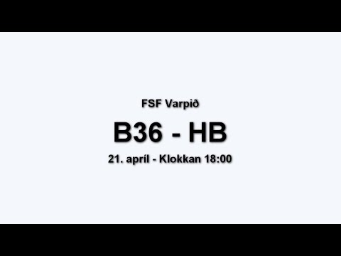 FSF Varpið: B36 - NSÍ 3-1 (21.04.2016)