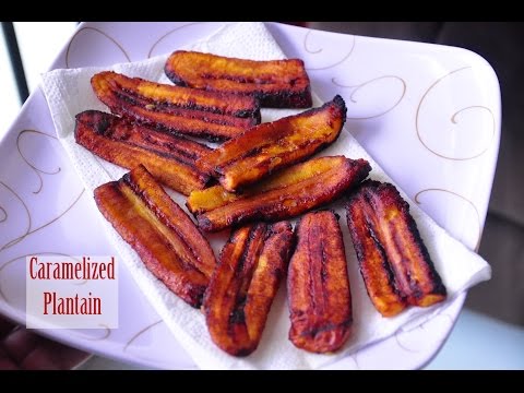 Caramelized Plantain | Sweet Snack or Dessert