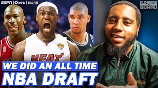 We Did An NBA Draft, But We Bid On The Players | Numbers On The Board