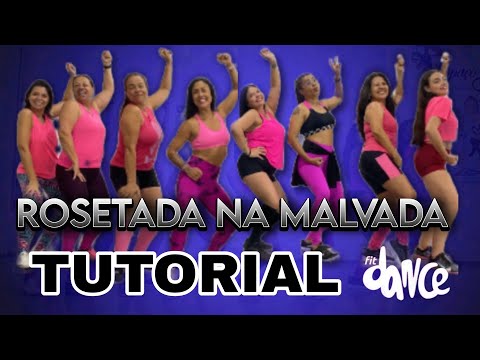 📣 TUTORIAL‼️ROSETADA NA MALVADA - Us Agroboy, Luan Pereira, Camila Loures | FitDance (Coreografia)