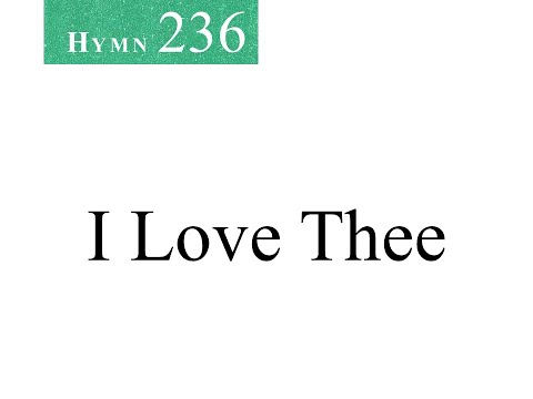 236 I Love Thee (instrumental)