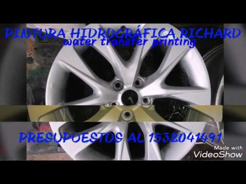 Pintura Hidrográfica richard...Water transfer printing