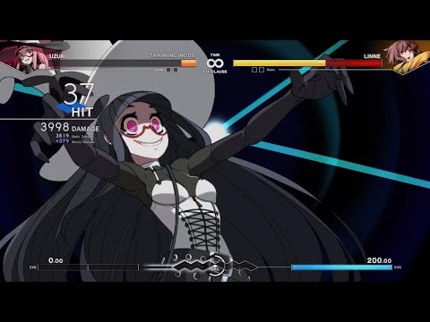 UNDER NIGHT IN-BIRTH II Sys:Celes Uzuki Combo