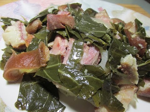 Collard Greens with Ham Hocks