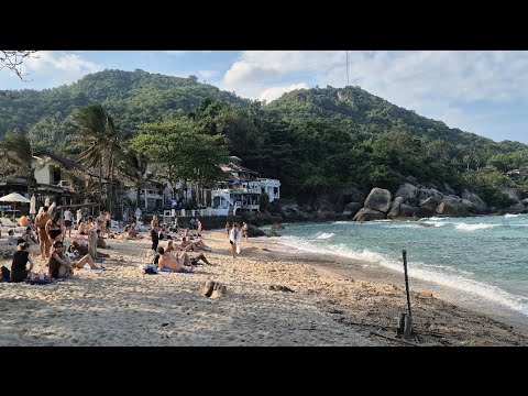 DEBRIS AND HIGH WINDS ALL OVER SAMUI BEACHES, CRYSTAL BAY, SILVER BEACH KOH SAMUI THAILAND