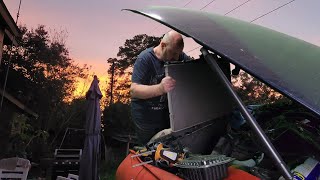 J30 Infinity Belts & Radiator installation.