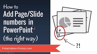 How to Add Page/Slide numbers  in PowerPoint