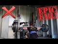 CLEANEST SQUAT FAIL EVER!