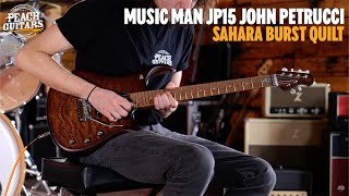 Video thumbnail for No Talking...Just Tones | Music Man JP15 | Sahara Burst Quilt - John Petrucci Signature by Peach Guitars