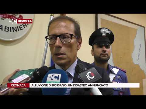 ALLUVIONE DI ROSSANO UN DISASTRO ANNUNCIATO