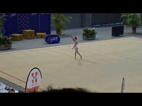 Cassidie Renard cerceau - Nat B 10-11 ans - France Chambéry 2017